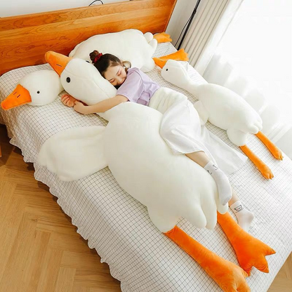 White Geese Plush Toy
